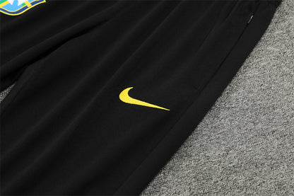 Tracksuit Brazil Black/Green Training 24/25