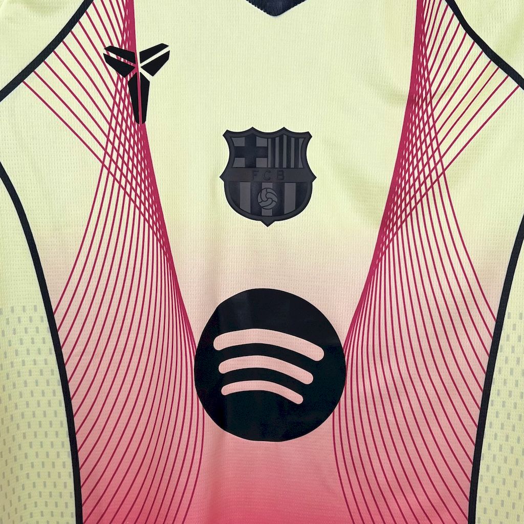 Barcelona Special Edition Yellow Pink Jersey 25/26