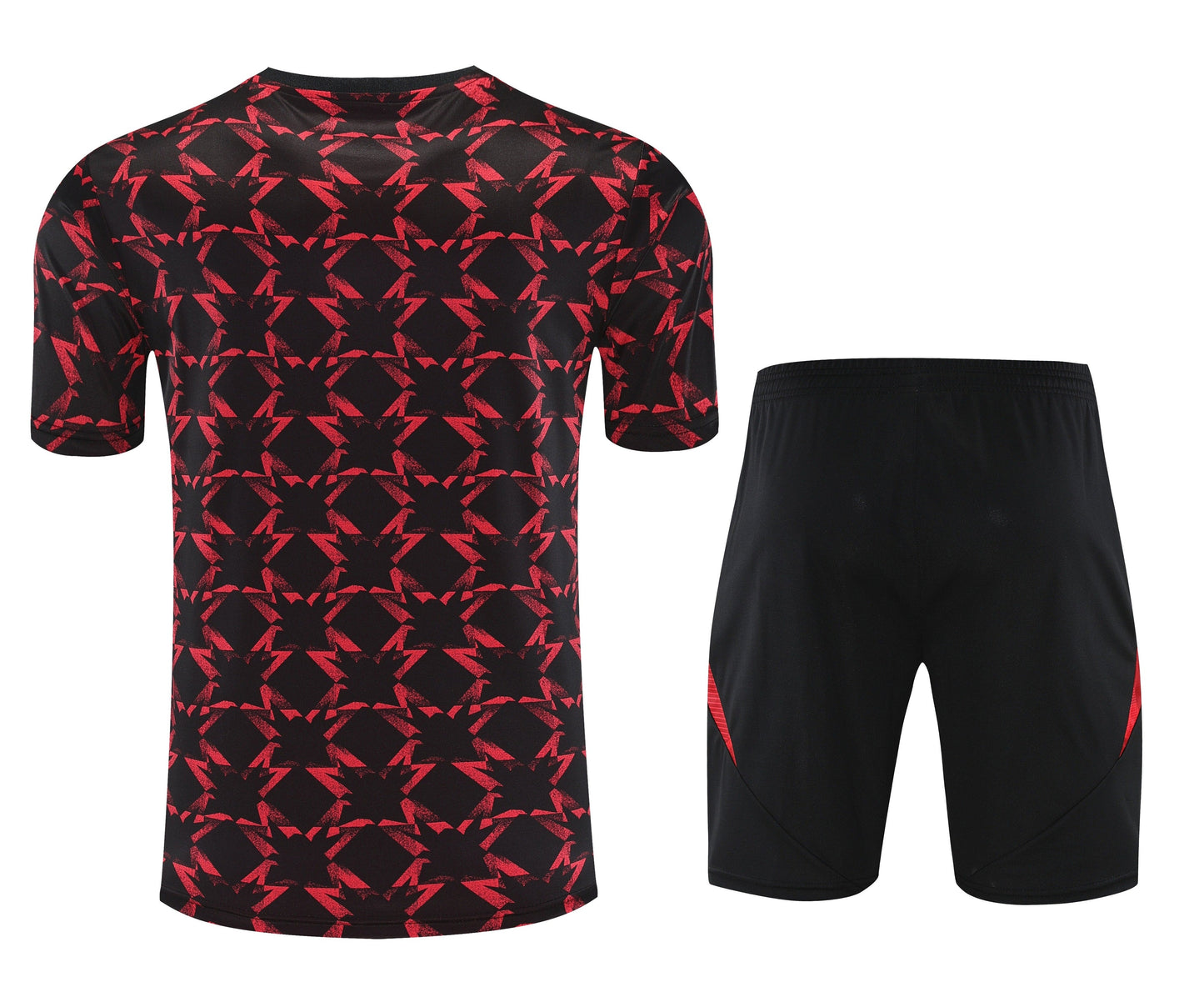 Kit Shirt + Shorts Manchester United Black/Red Training 25/26
