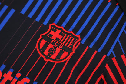 Kit Shirt + Shorts Barcelona Red/Blue/Black Training 25/26
