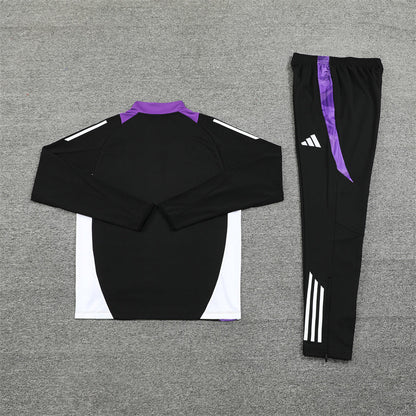 Tracksuit Real Madrid Black/Purple Training 24/25