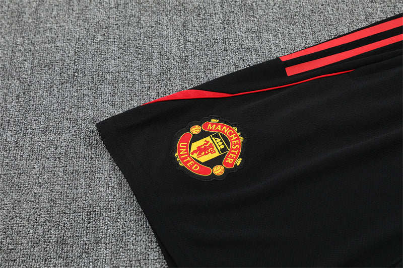 Kit Shirt + Shorts Manchester United Red/Black Training 25/26