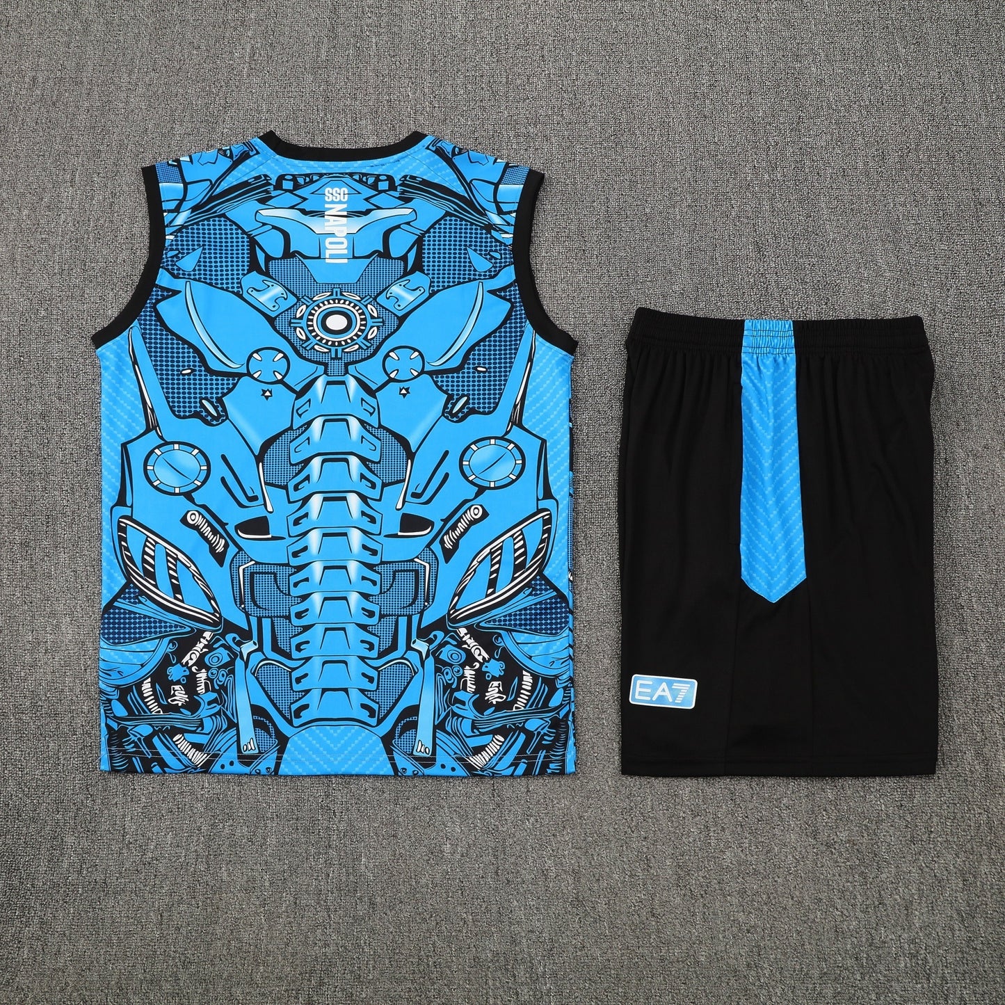 Kit Tank Top + Shorts Napoli Blue/Black 25/26