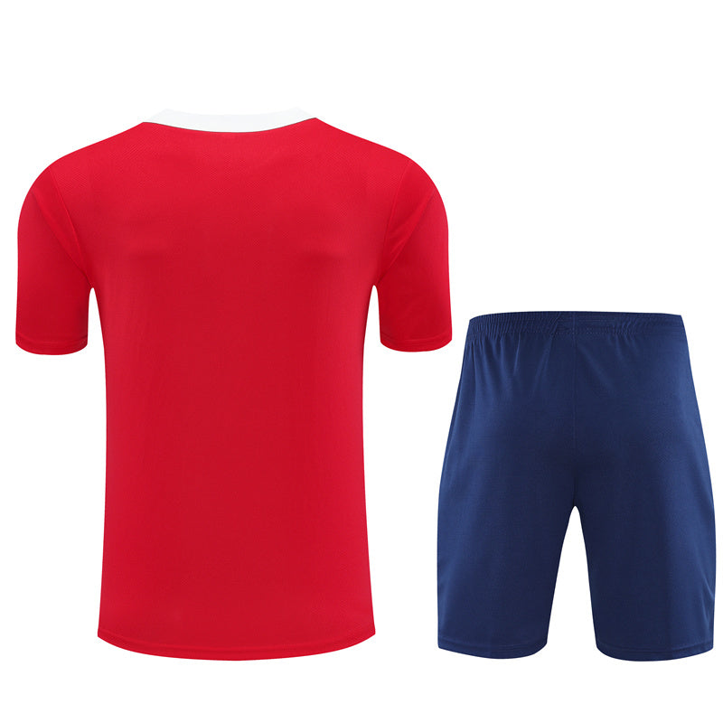 Kit Shirt + Shorts PSG Red/Blue Training 25/26