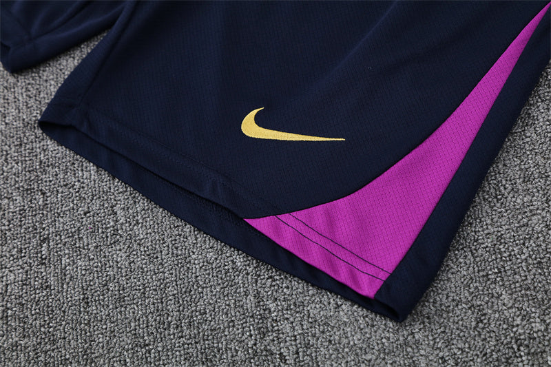 Kit Shirt + Shorts Barcelona Dark Blue Training 25/26
