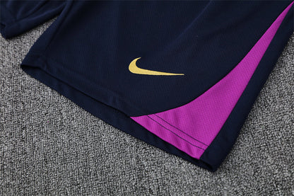 Kit Shirt + Shorts Barcelona Dark Blue Training 25/26
