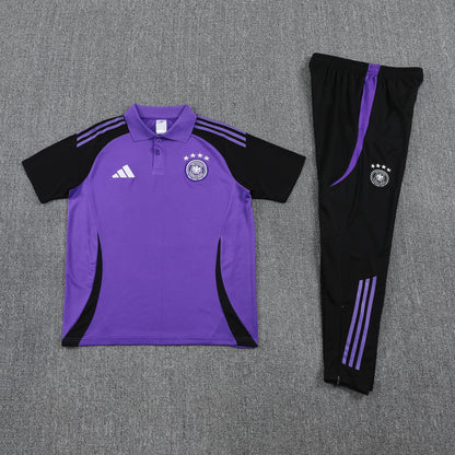 Kit Polo + Pants Germany Purple/Black 25/26