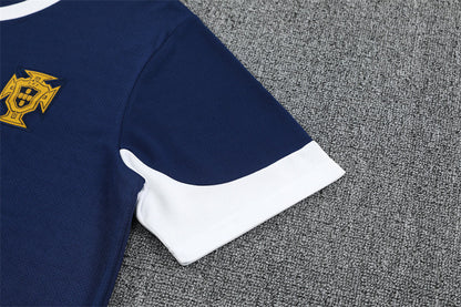 Kit Shirt + Shorts Portugal Blue Training 25/26