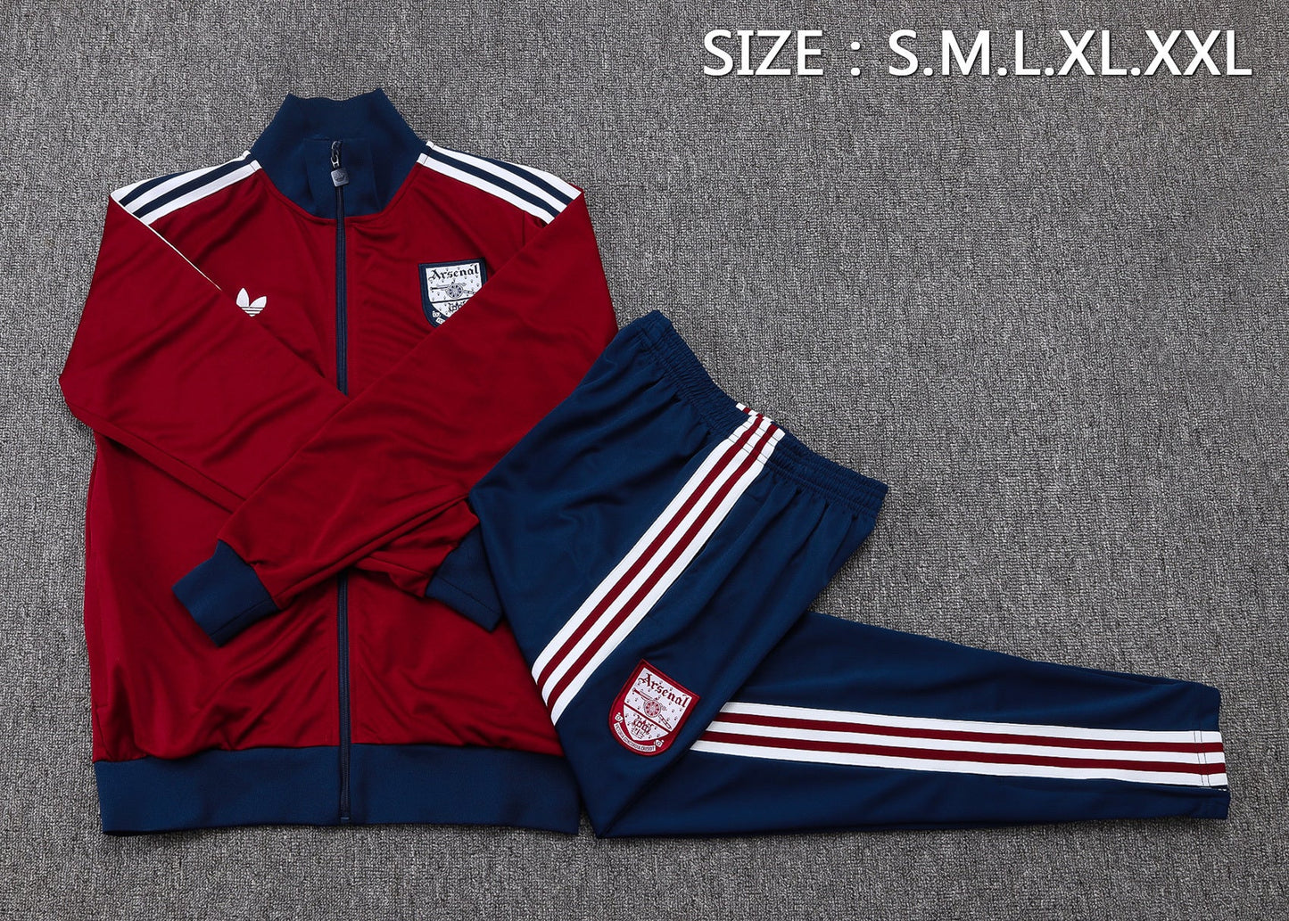 Arsenal Red Tracksuit Full-Zip 25/26