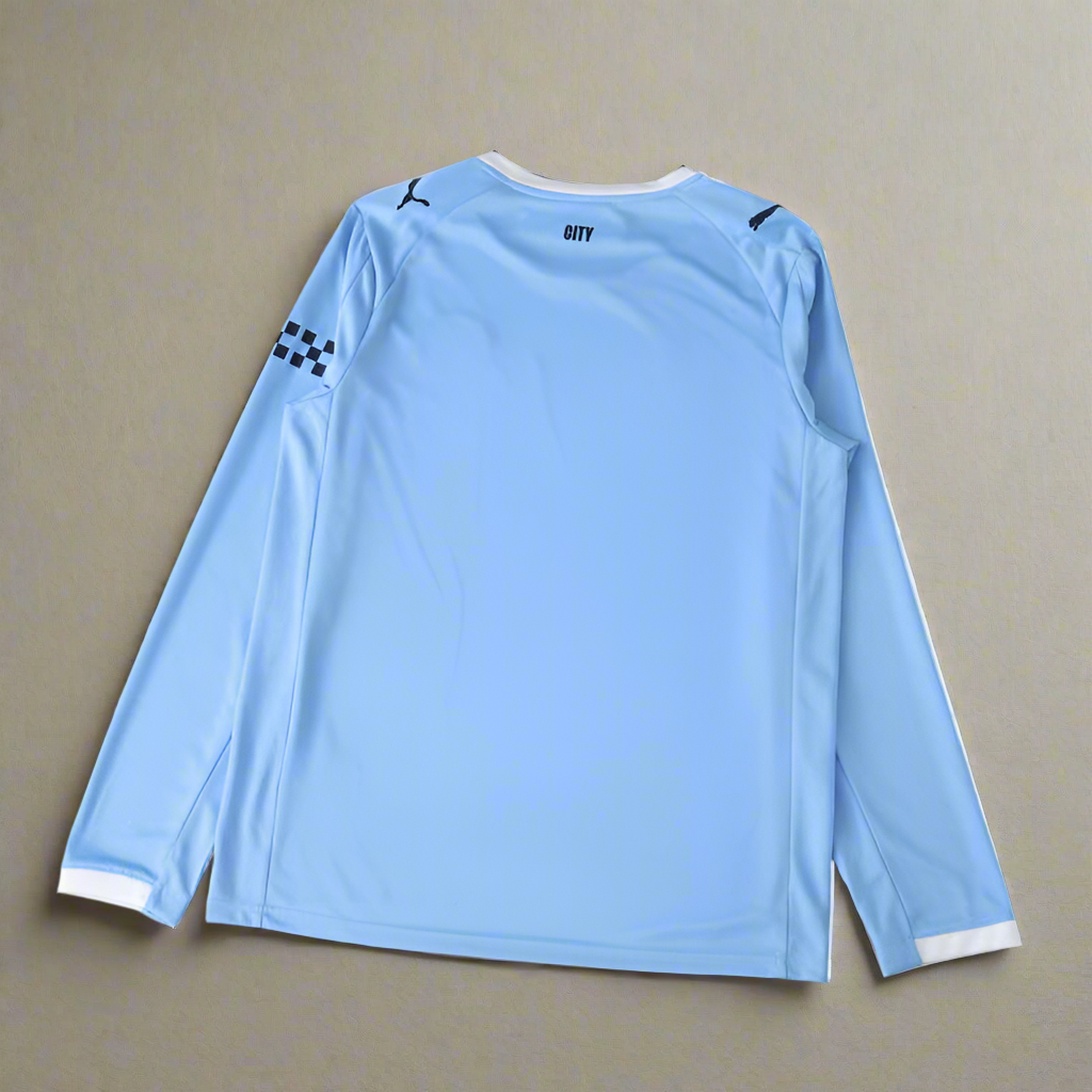 Manchester City Home Jersey Long Sleeve 25/26
