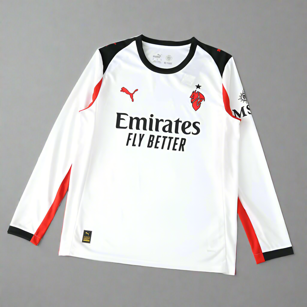 Milan Away Jersey Long Sleeve 25/26