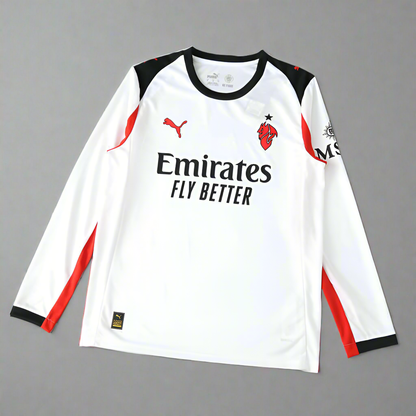 Milan Away Jersey Long Sleeve 25/26