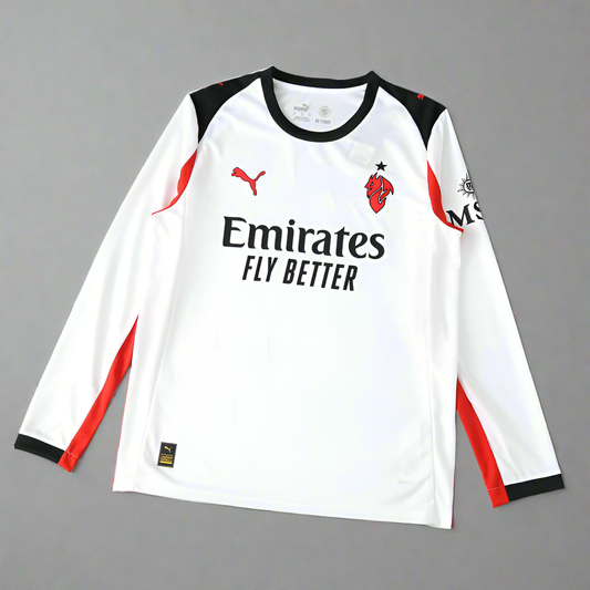Milan Away Jersey Long Sleeve 25/26