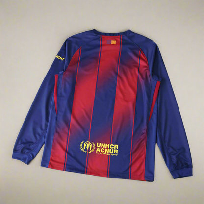 Barcelona Home Jersey Long Sleeve 25/26