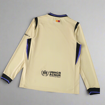 Barcelona Away Jersey Long Sleeve 25/26