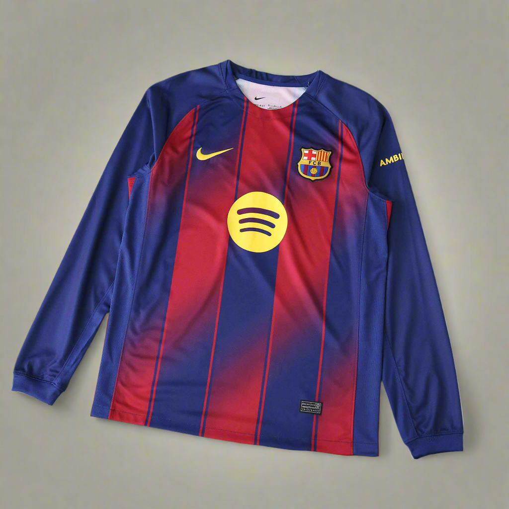 Barcelona Home Jersey Long Sleeve 25/26