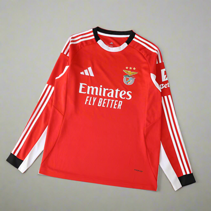 Benfica Home Jersey Long Sleeve 25/26