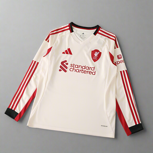 Liverpool Away Jersey Long Sleeve 25/26