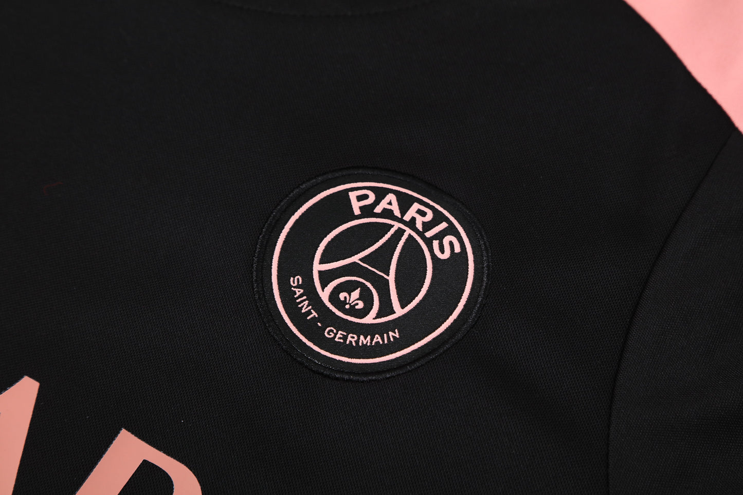 PSG Black/Pink Training Shirt + Shorts Kit 25/26