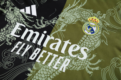 Kit Shirt + Shorts Real Madrid Black/Green Training 25/26