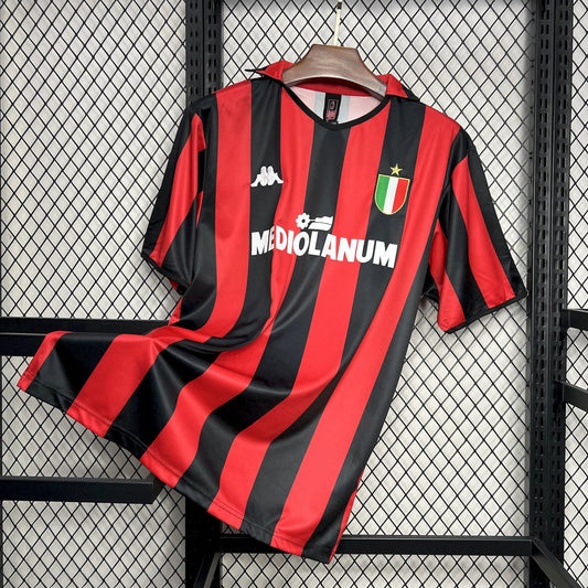 Milan Jersey Home 88/89 Retro - CalcioVivo
