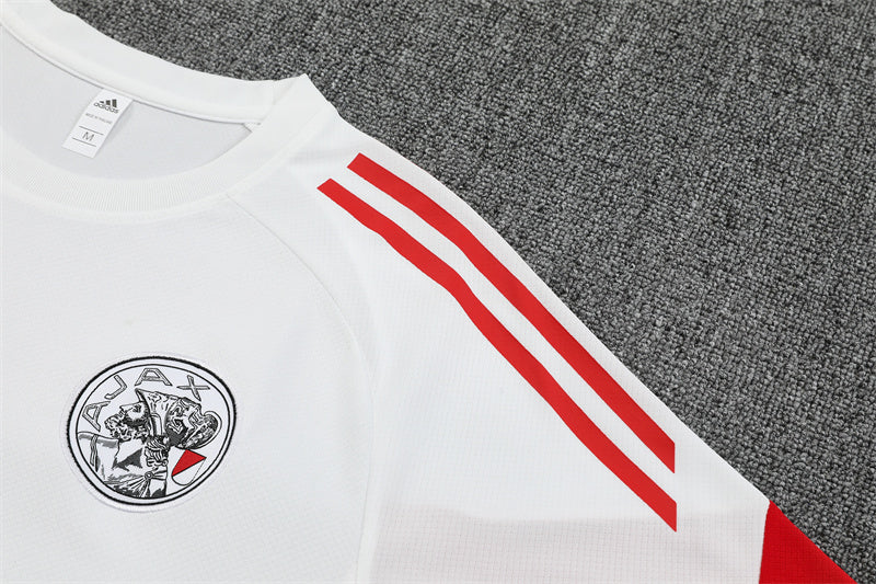 Kit Shirt + Shorts Ajax White/Black Training 25/26