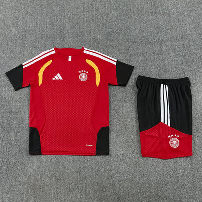 Deutschland Trainingsset Rot/Schwarz 2026 | Fußballset