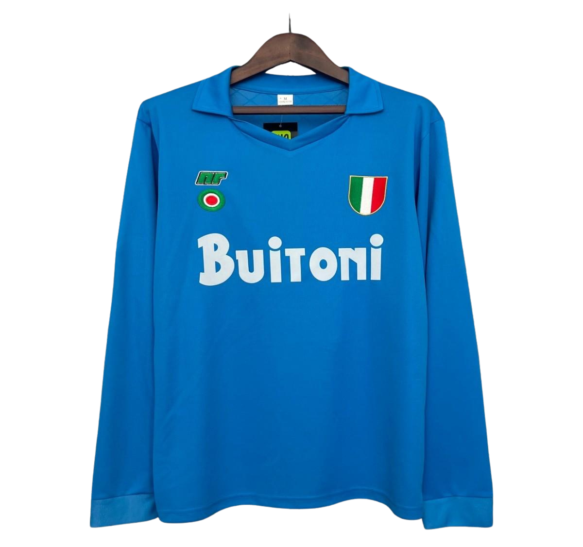 Napoli Home Jersey 87/88 Retro Long Sleeve