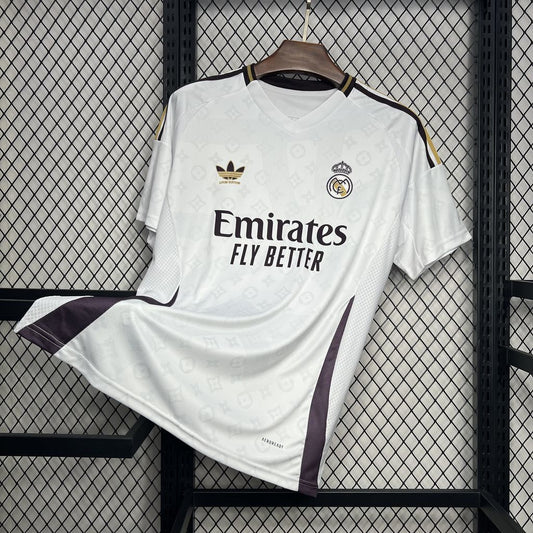 Real Madrid x Louis Vuitton White Jersey 24/25