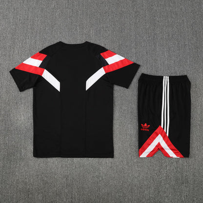 Kit Shirt + Shorts Manchester United Training Black 25/26