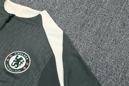 Chelsea Dark Green Training Tracksuit 25/26