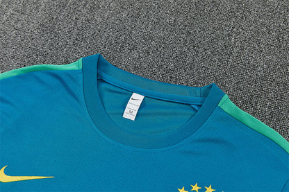 Completino Manica Corta Brasile 26/27 Uomo | Kit Allenamento - CalcioVivo