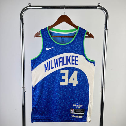 Milwaukee Bucks City Edition 23/24 NBA Jersey