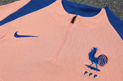 Tracksuit France Pink/Blue Training 25/26