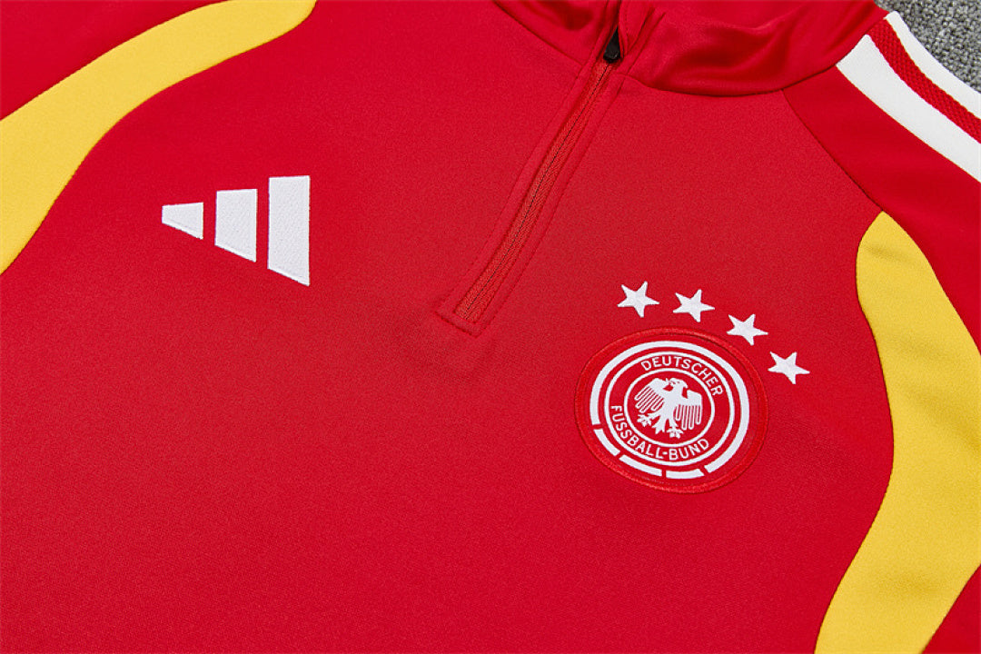 Tracksuit Germany Red/Black 2026 - CalcioVivo