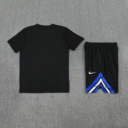 Kit Shirt + Shorts Inter Milan Black Training 25/26