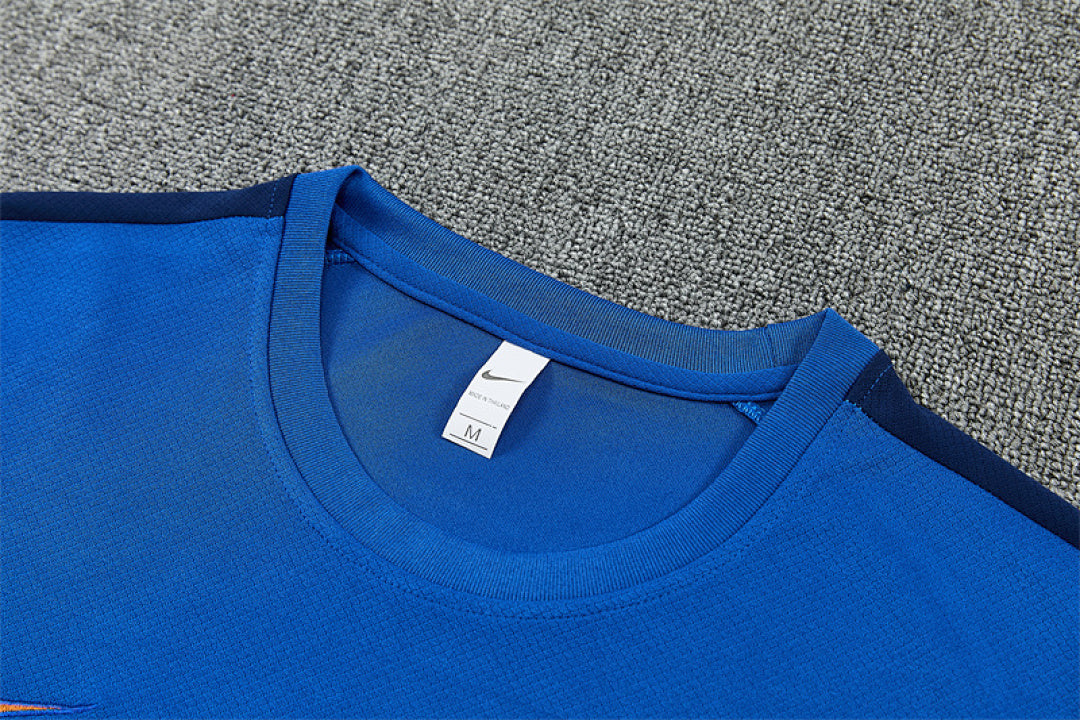 Completino Manica Corta Francia 26/27 Uomo | Kit Allenamento - CalcioVivo