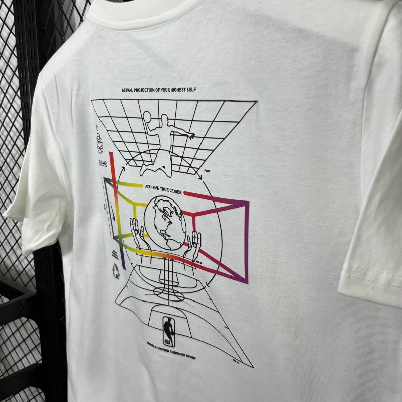 Nike NBA Casual Shirt White