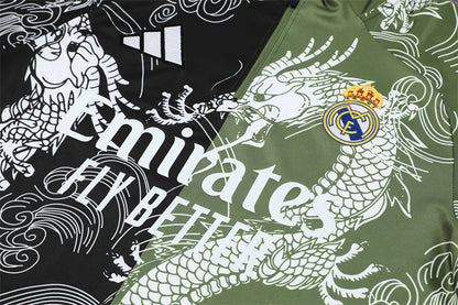 Tracksuit Real Madrid Dragon Green/Black Training 25/26