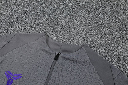 Tracksuit Barcelona x Black Mamba Grey/Black 25/26 - CalcioVivo