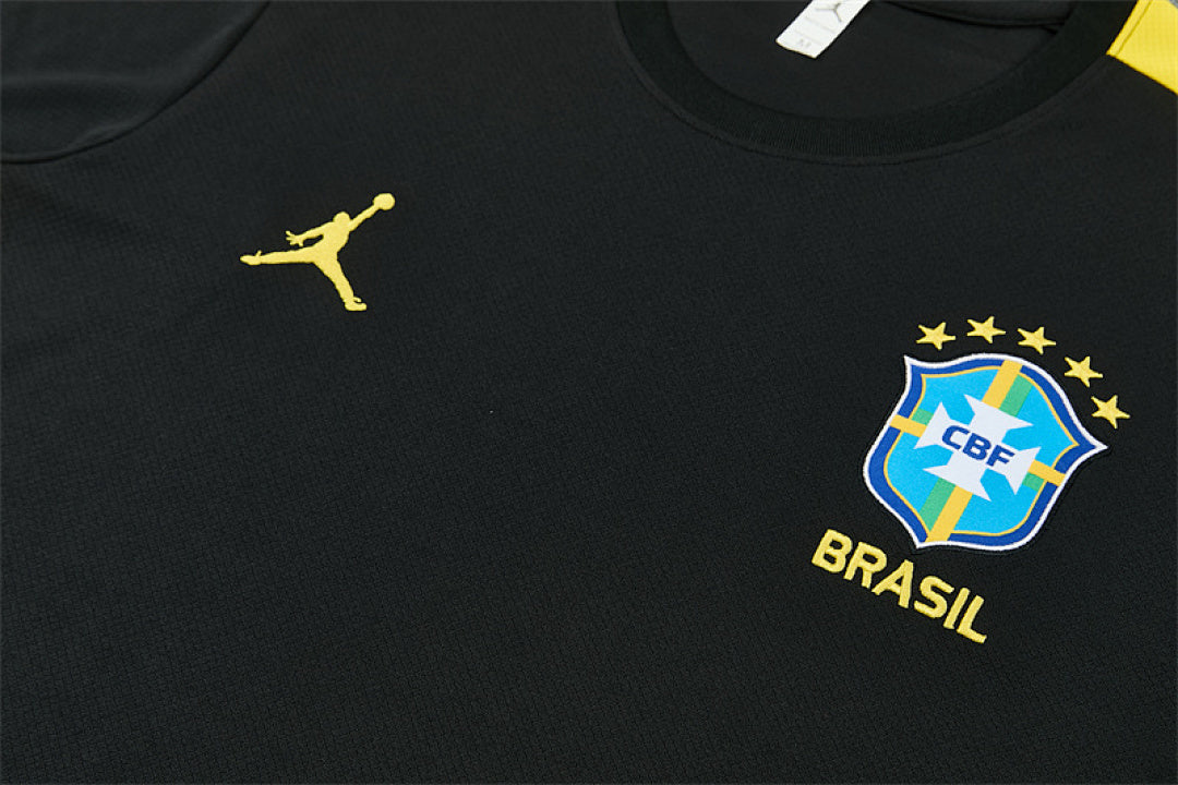 Completino Manica Corta Brasile 2026 Uomo | Kit Allenamento - CalcioVivo