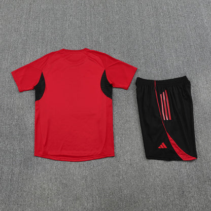 Kit Shirt + Shorts Manchester United Training Red/Black 25/26