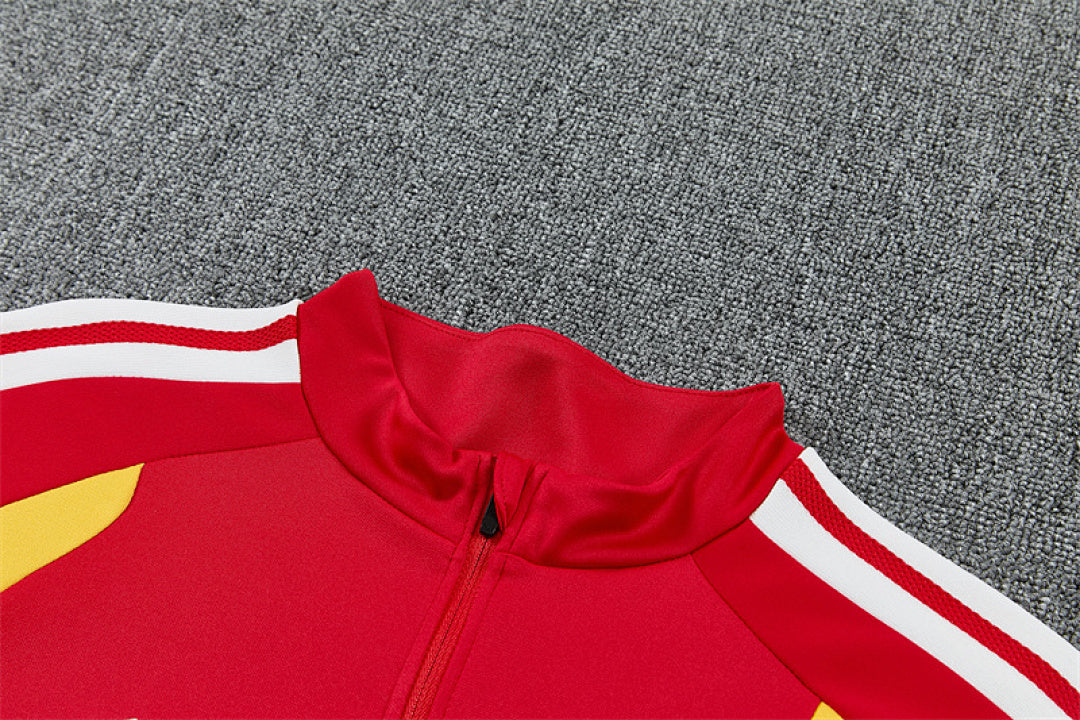 Tracksuit Germany Red/Black 2026 - CalcioVivo