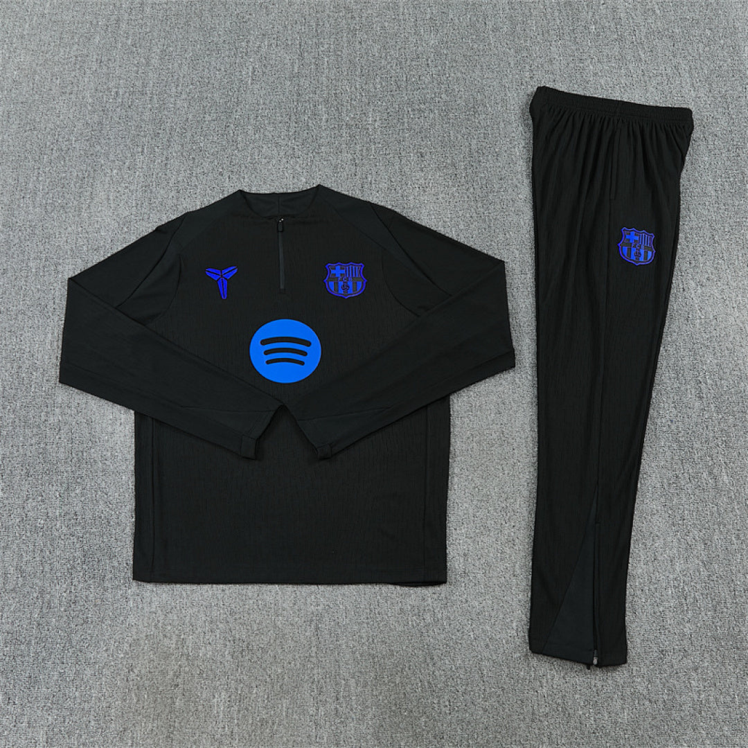 Tracksuit Barcelona x Black Mamba Black 25/26 - CalcioVivo