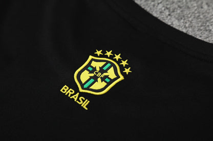 Kit Shirt + Shorts Brazil Christ the Redeemer Yellow Training 25/26