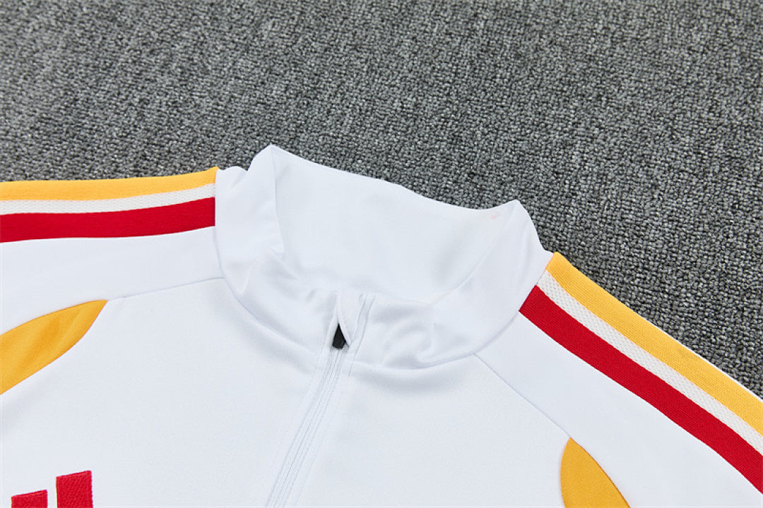 Tuta Spagna Bianco/Blu Half-Zip 2026 Uomo | Tuta da Calcio - CalcioVivo