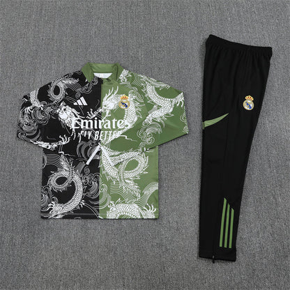 Tracksuit Real Madrid Dragon Green/Black Training 25/26