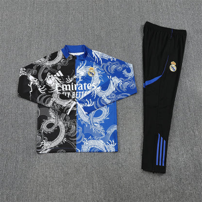 Tracksuit Real Madrid Dragon Blue/Black Training 25/26