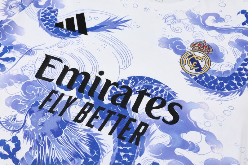 Kit Shirt + Shorts Real Madrid Dragon Blue Training 25/26