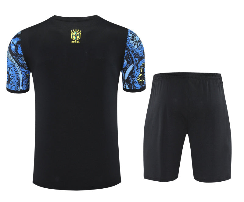 Kit Shirt + Shorts Brazil Christ the Redeemer Blue Training 25/26
